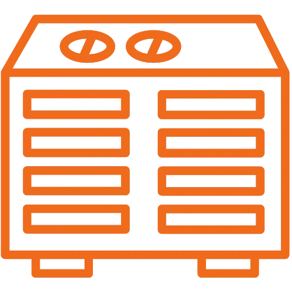 commercial heating icon